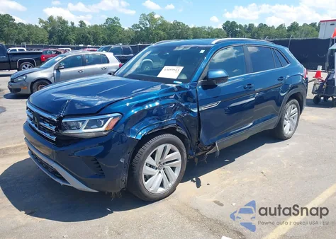 2022 Volkswagen Atlas Cross Sport 3.6L V6 Se W/Technology из США, поврежденный, VIN 1V2WE2CAXNC214333